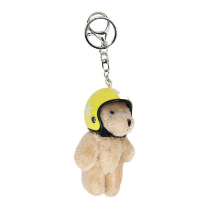 Cartoon Cute Bear Bag Charm Keychain Plush Pendant for Women's Bag and Keys Lovely Panda Rabbit Shaped Exquisite Luggage Pendant