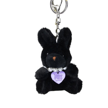 Cartoon Cute Bear Bag Charm Keychain Plush Pendant for Women's Bag and Keys Lovely Panda Rabbit Shaped Exquisite Luggage Pendant