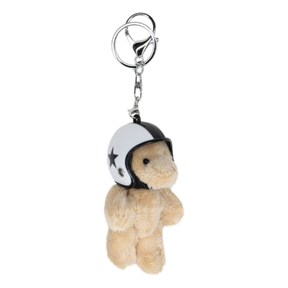 Cartoon Cute Bear Bag Charm Keychain Plush Pendant for Women's Bag and Keys Lovely Panda Rabbit Shaped Exquisite Luggage Pendant