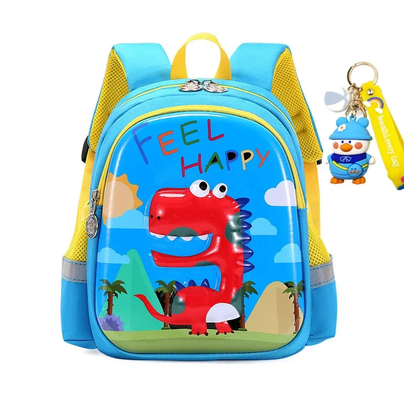 Cartoon Dinosaur Kids school bags Waterproof Kindergarten backpacks Primary School Book bag Toddler Backpack