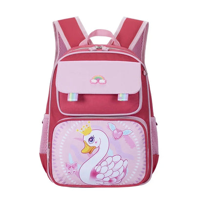 Cartoon Girls Bags For Primary School Grade 1 Students Backpacks Kids Mermaid Knapsack Children Girl Packsack Mochila