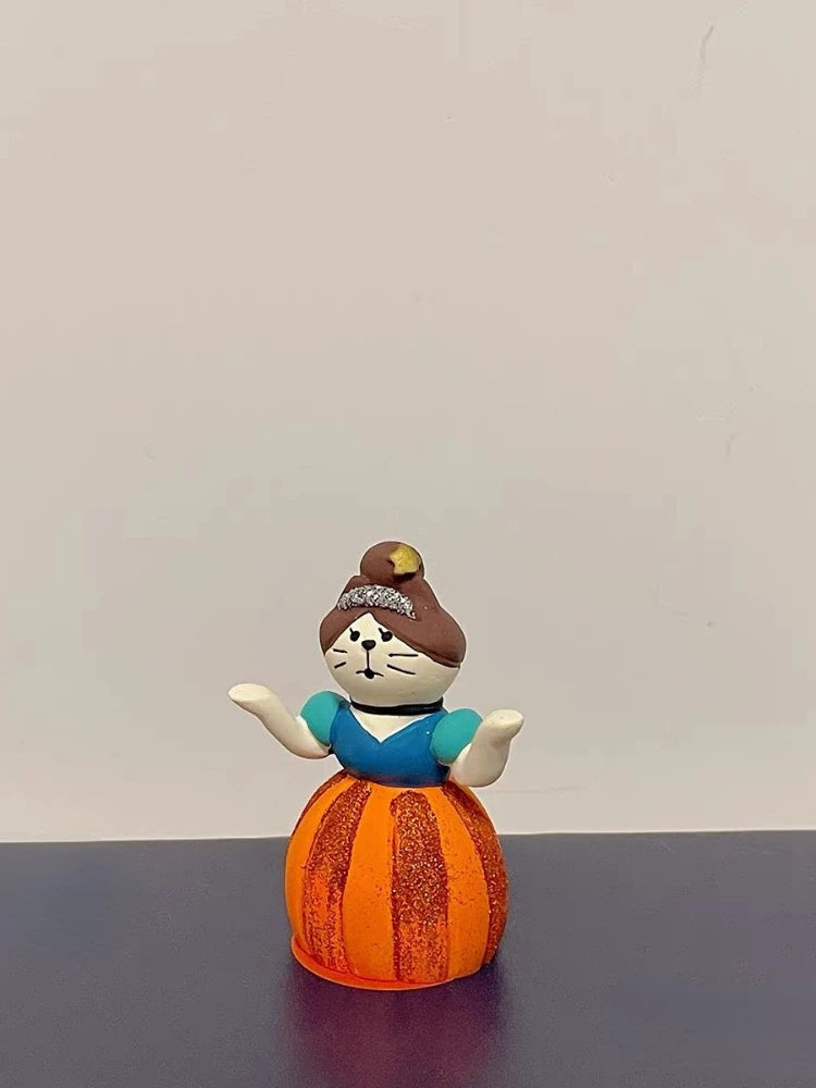 Cartoon Halloween Series Car Ornament Micro Landscape Bonsai Decoration Desktop Creative Trinket Home Accessories Figurines