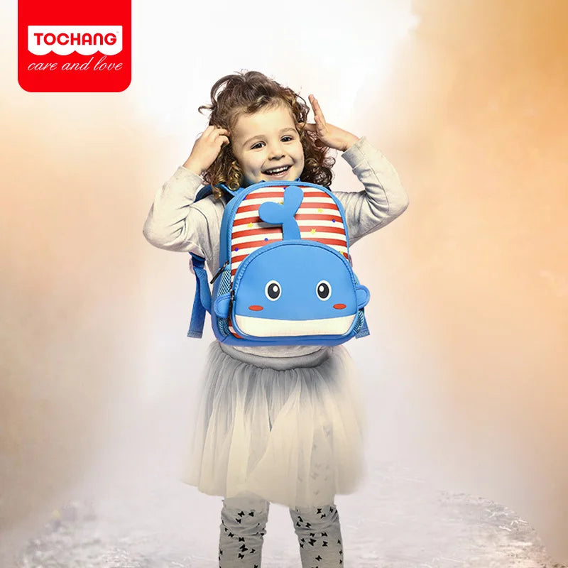 Cartoon Lion School Backpacks for Boys Light Animal School Bags Kindergarten Kids Bag Waterproof Book Bag Toddler Girl Sac A Dos