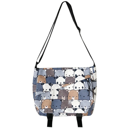 Cartoon Messenger Bag Waterproof Crossbody Bag Shoulder Bag for Best Friends