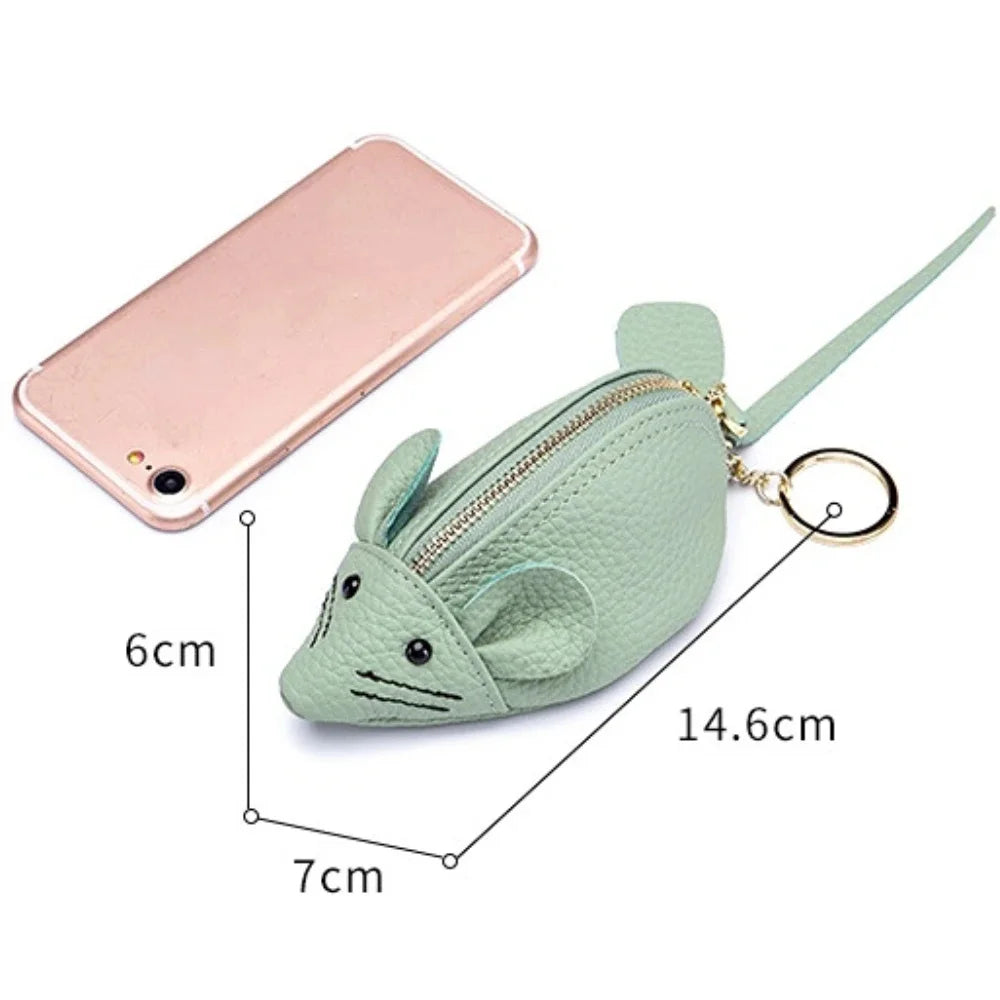 Cartoon Mini Soft Cowhide Zero Wallet Creative Cute Coin Purse