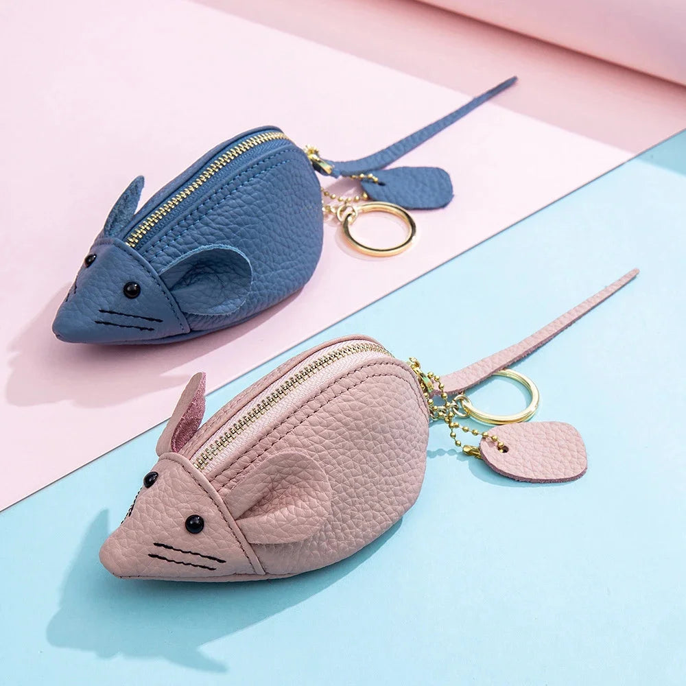 Cartoon Mini Soft Cowhide Zero Wallet Creative Cute Coin Purse