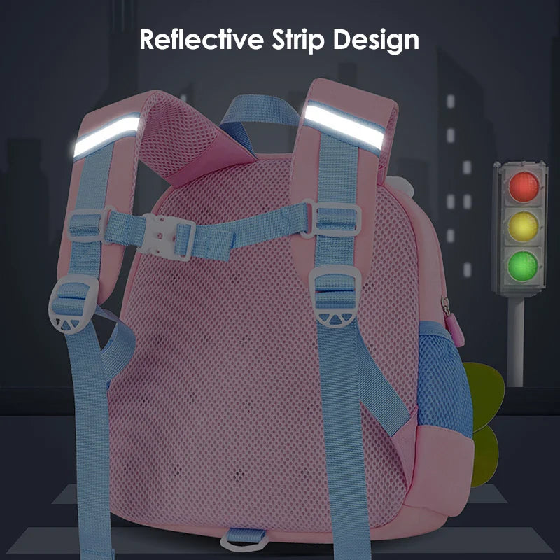 Cartoon Rabbit School Bags for Girls Kindergarten Backpack Kids Cute Carrot Bookbag Toddler Schoolbag Mochila Infantil Escolar