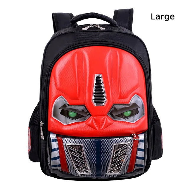 Cartoon School Backpack bag Boys And Girls Children Cool 3D Robot Backpacks Kindergarten School Bags Mochila Infantil Rucksacks