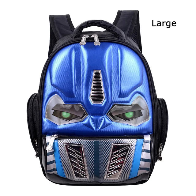 Cartoon School Backpack bag Boys And Girls Children Cool 3D Robot Backpacks Kindergarten School Bags Mochila Infantil Rucksacks