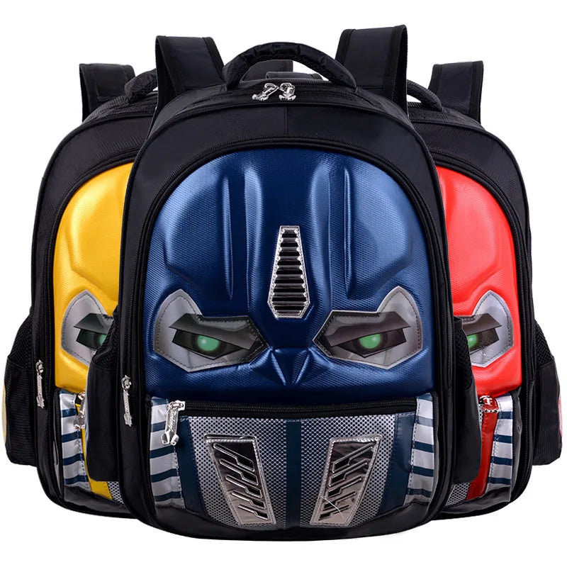 Cartoon School Backpack bag Boys And Girls Children Cool 3D Robot Backpacks Kindergarten School Bags Mochila Infantil Rucksacks