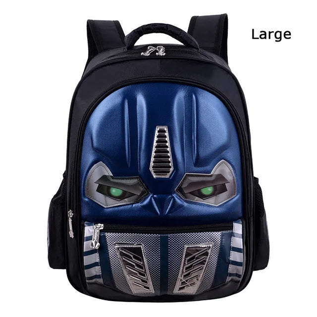 Cartoon School Backpack bag Boys And Girls Children Cool 3D Robot Backpacks Kindergarten School Bags Mochila Infantil Rucksacks