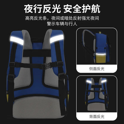 Cartoon Spaceman School Bags for Elementary School Students 1-6 Grade Waterproof  Boy Girls Unicorn Backpacks Mochilas Escolares