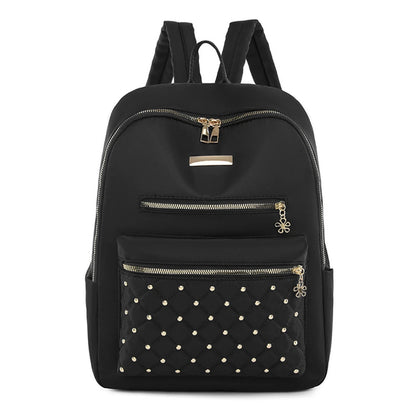 Casual Backpack Women High Quality Nylon Backpacks Female High Capacity Knapsack Travel Bag Backpacks for School Teenagers Girls