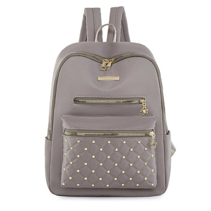 Casual Backpack Women High Quality Nylon Backpacks Female High Capacity Knapsack Travel Bag Backpacks for School Teenagers Girls