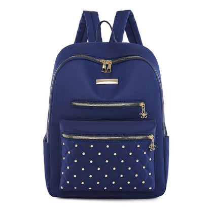 Casual Backpack Women High Quality Nylon Backpacks Female High Capacity Knapsack Travel Bag Backpacks for School Teenagers Girls