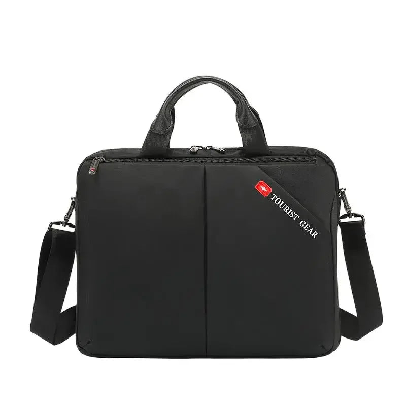 Casual Business Men's Briefcase Large Capacity Oxford Handbag 15 "Inch Laptop MultiFunction Male Shoulder Messenger Bag