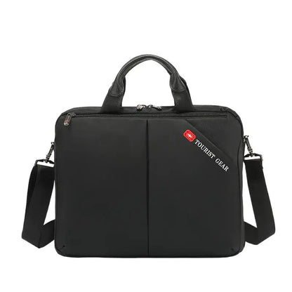 Casual Business Men's Briefcase Large Capacity Oxford Handbag 15 "Inch Laptop MultiFunction Male Shoulder Messenger Bag
