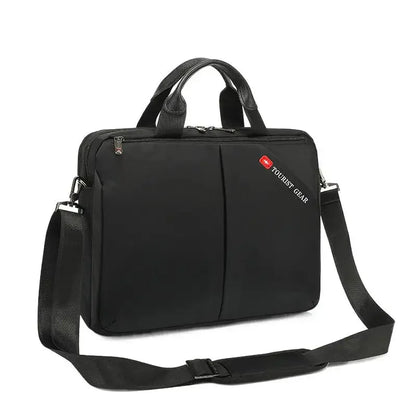 Casual Business Men's Briefcase Large Capacity Oxford Handbag 15 "Inch Laptop MultiFunction Male Shoulder Messenger Bag