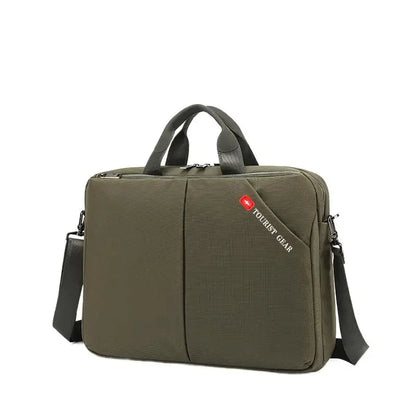 Casual Business Men's Briefcase Large Capacity Oxford Handbag 15 "Inch Laptop MultiFunction Male Shoulder Messenger Bag
