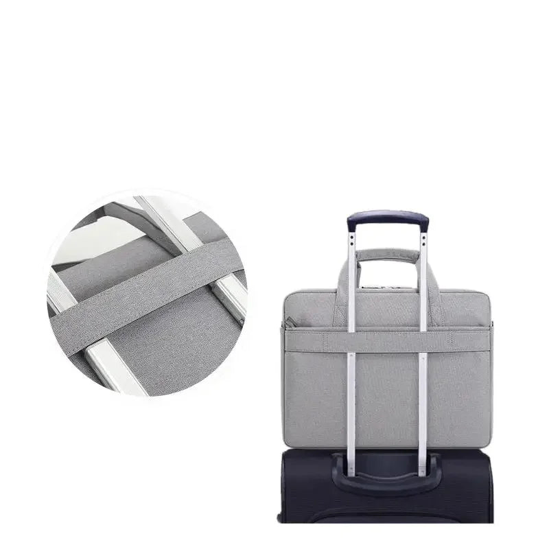 Casual Business Men's Briefcase Oxford Handbag Large Capacity Male Shoulder Messenger Waterproof 15.6 "Inch Laptop Bag