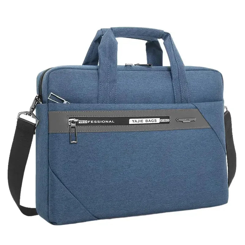 Casual Business Men's Briefcase Oxford Handbag Large Capacity Male Shoulder Messenger Waterproof 15.6 "Inch Laptop Bag