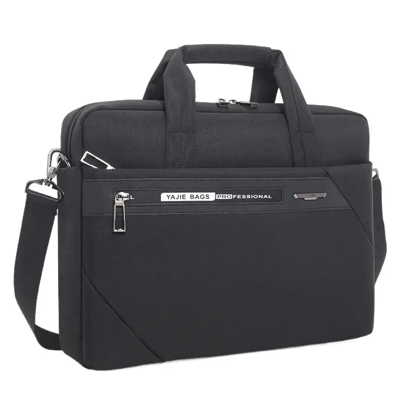 Casual Business Men's Briefcase Oxford Handbag Large Capacity Male Shoulder Messenger Waterproof 15.6 "Inch Laptop Bag