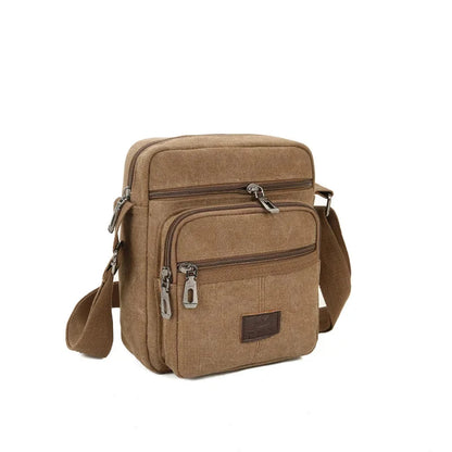 Casual Canvas Men's Shoulder Sports Messenger Large Capacity Man Crossbody Bag Fashion Handbag