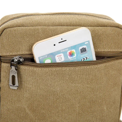 Casual Canvas Men's Shoulder Sports Messenger Large Capacity Man Crossbody Bag Fashion Handbag