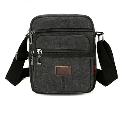 Casual Canvas Men's Shoulder Sports Messenger Large Capacity Man Crossbody Bag Fashion Handbag
