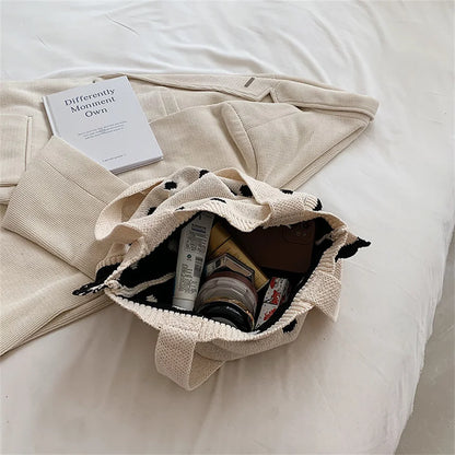Casual Crossbody Bags High Quality Brand Female Messenger bag Canvas Fashion Tote Handbag Shoulder bag for Women