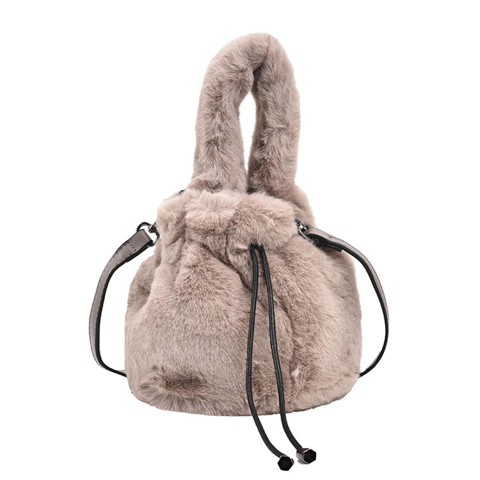 Casual Crossbody Bags High Quality Brand Female Messenger bag Plush Fashion Tote Handbag Shoulder bag for Women