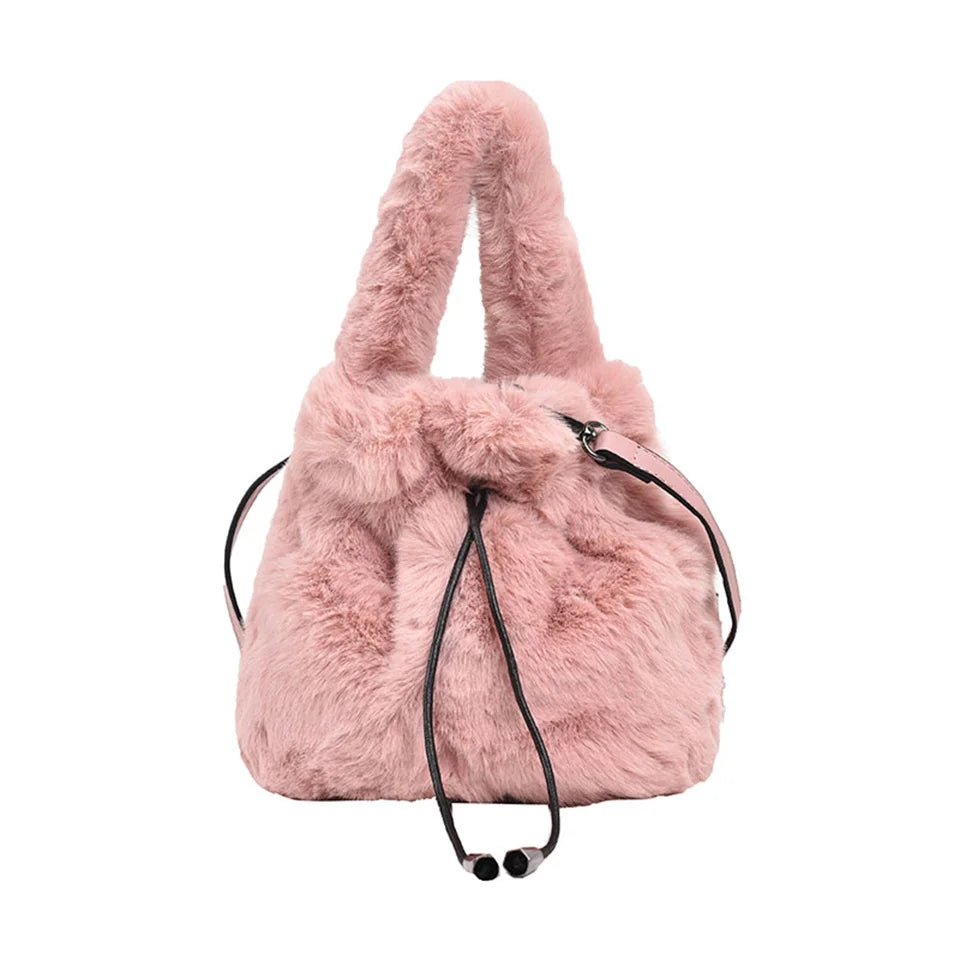Casual Crossbody Bags High Quality Brand Female Messenger bag Plush Fashion Tote Handbag Shoulder bag for Women
