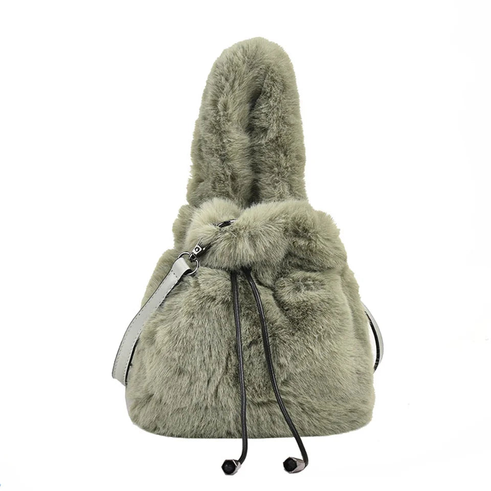 Casual Crossbody Bags High Quality Brand Female Messenger bag Plush Fashion Tote Handbag Shoulder bag for Women