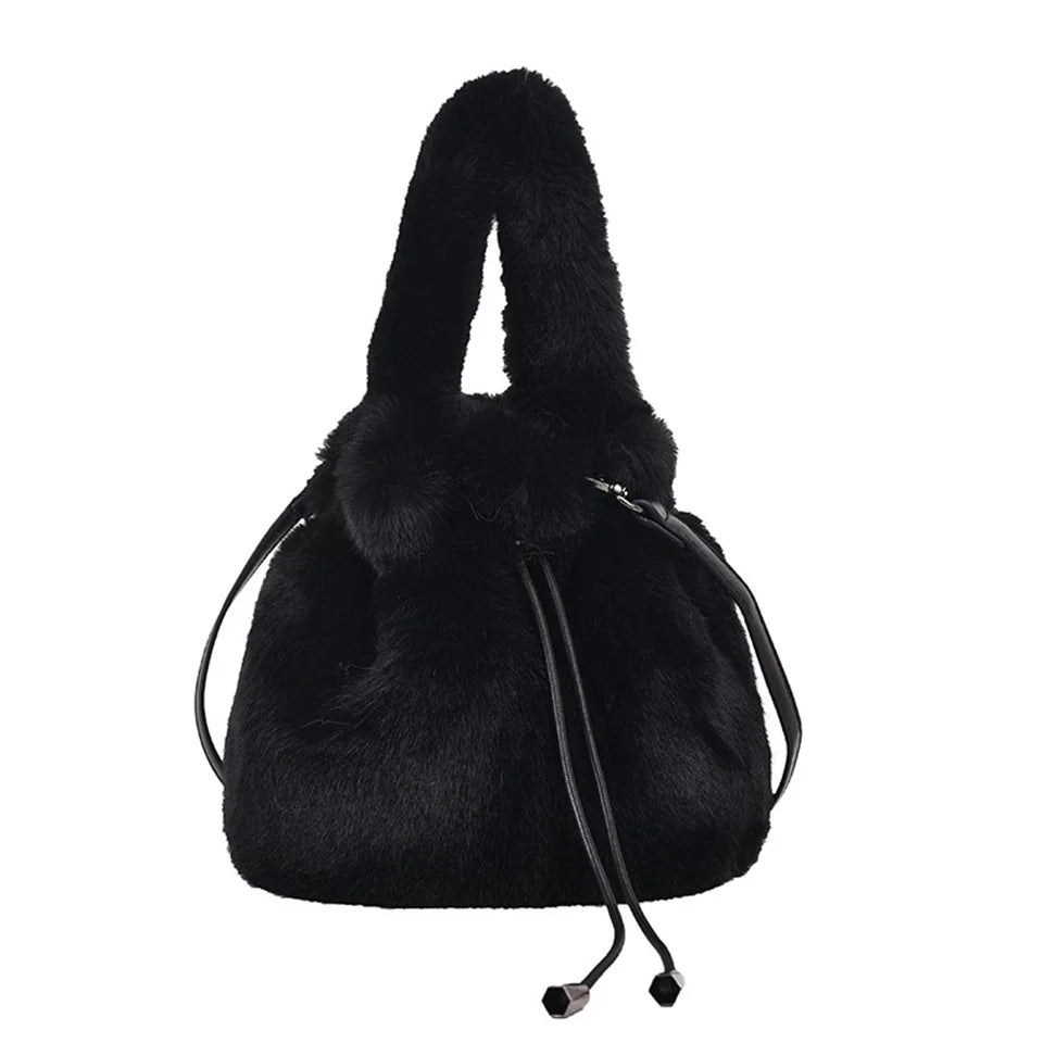 Casual Crossbody Bags High Quality Brand Female Messenger bag Plush Fashion Tote Handbag Shoulder bag for Women