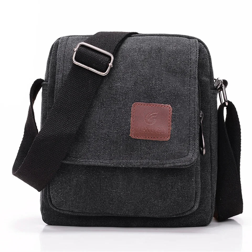 Casual Crossbody Bags High Quality Brand Man Messenger bag Canvas Fashion Tote Handbag Shoulder bag for Men