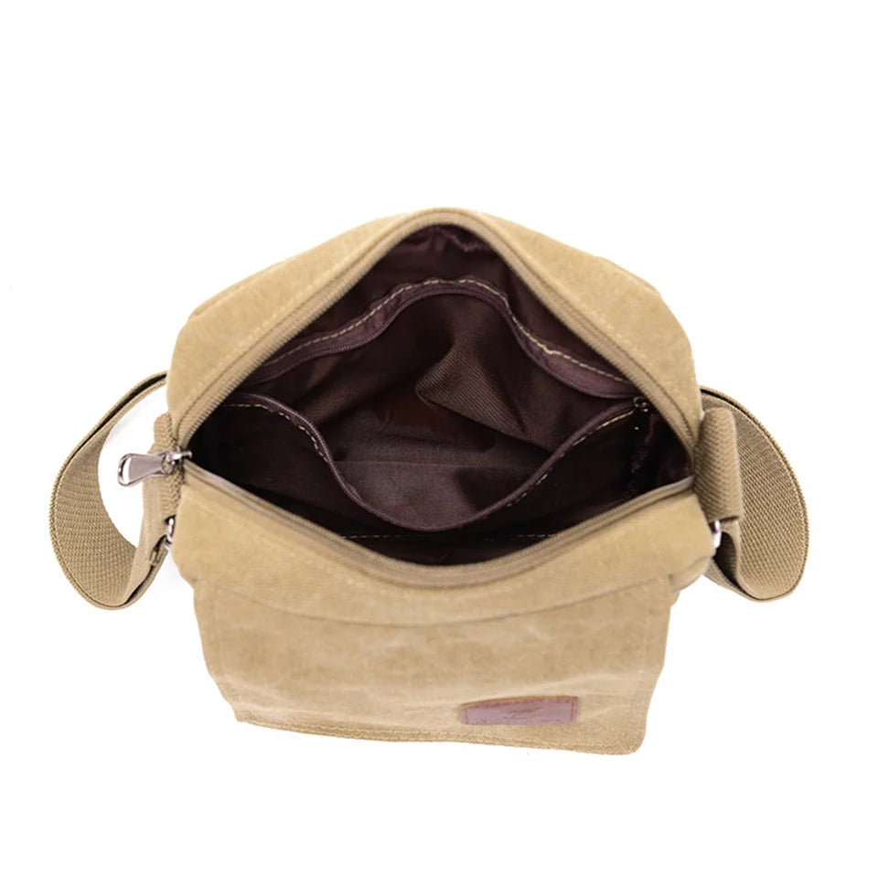 Casual Crossbody Bags High Quality Brand Man Messenger bag Canvas Fashion Tote Handbag Shoulder bag for Men