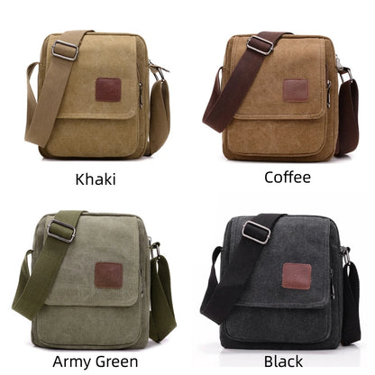 Casual Crossbody Bags High Quality Brand Man Messenger bag Canvas Fashion Tote Handbag Shoulder bag for Men