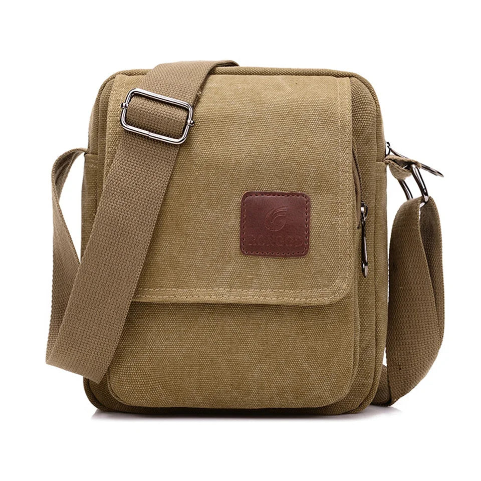 Casual Crossbody Bags High Quality Brand Man Messenger bag Canvas Fashion Tote Handbag Shoulder bag for Men