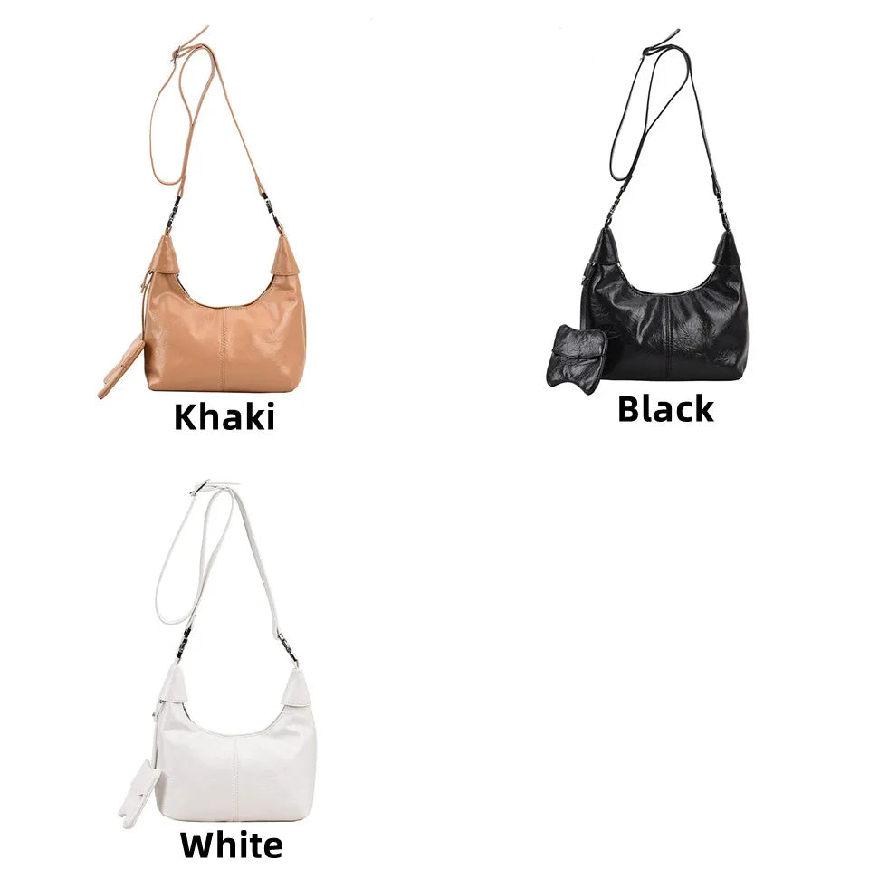 Casual Designer Women Shoulder Bag PU Female Handbag Waterproof Girls Messenger Bags Women Small Shoulder Bag