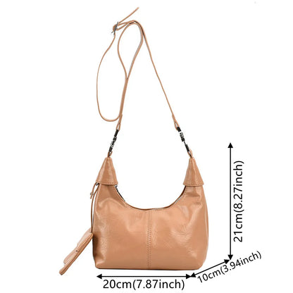 Casual Designer Women Shoulder Bag PU Female Handbag Waterproof Girls Messenger Bags Women Small Shoulder Bag
