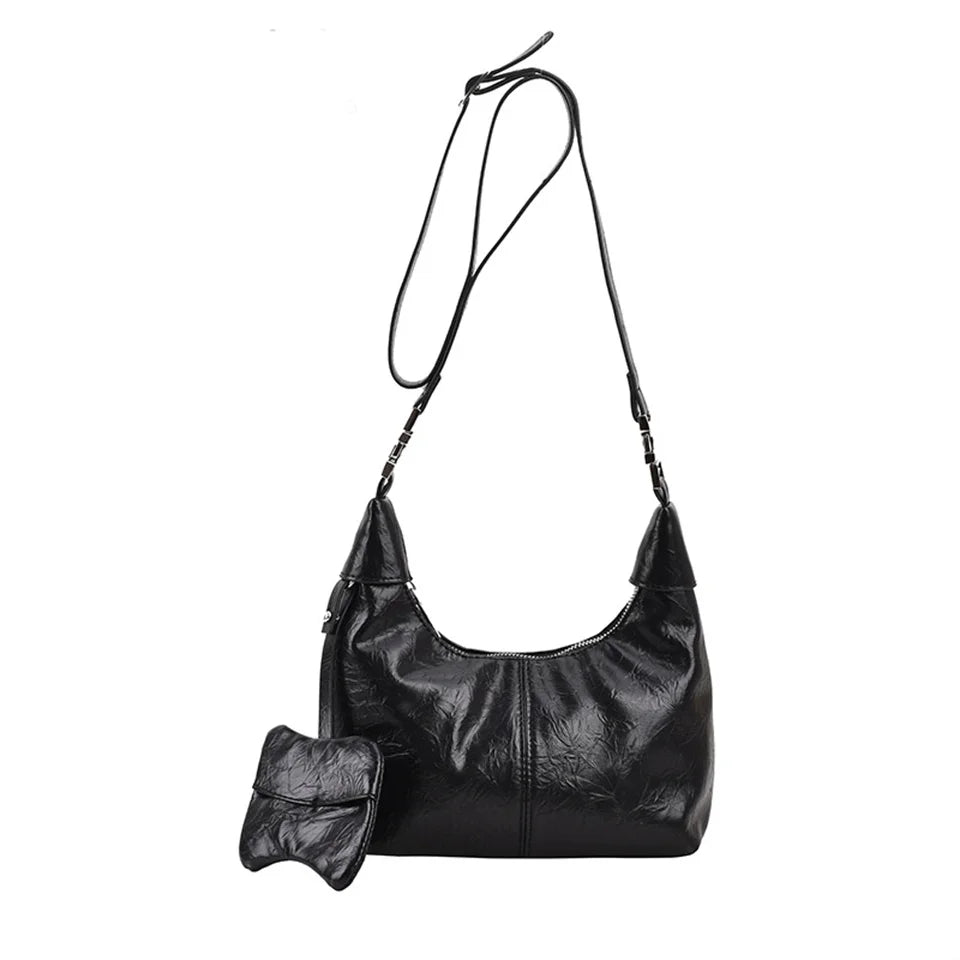 Casual Designer Women Shoulder Bag PU Female Handbag Waterproof Girls Messenger Bags Women Small Shoulder Bag