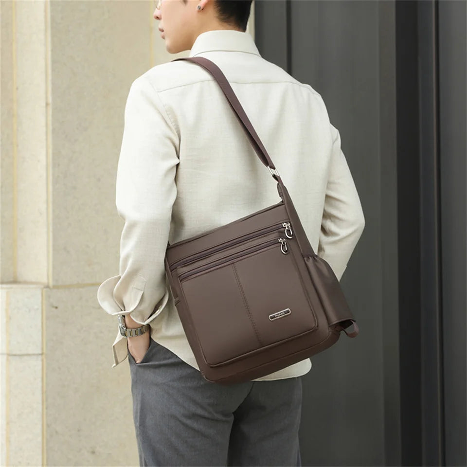 Casual Man Shoulder Bags Oxford Male Handbags Fashion Man Messenger Bags Small Crossbody School Bags