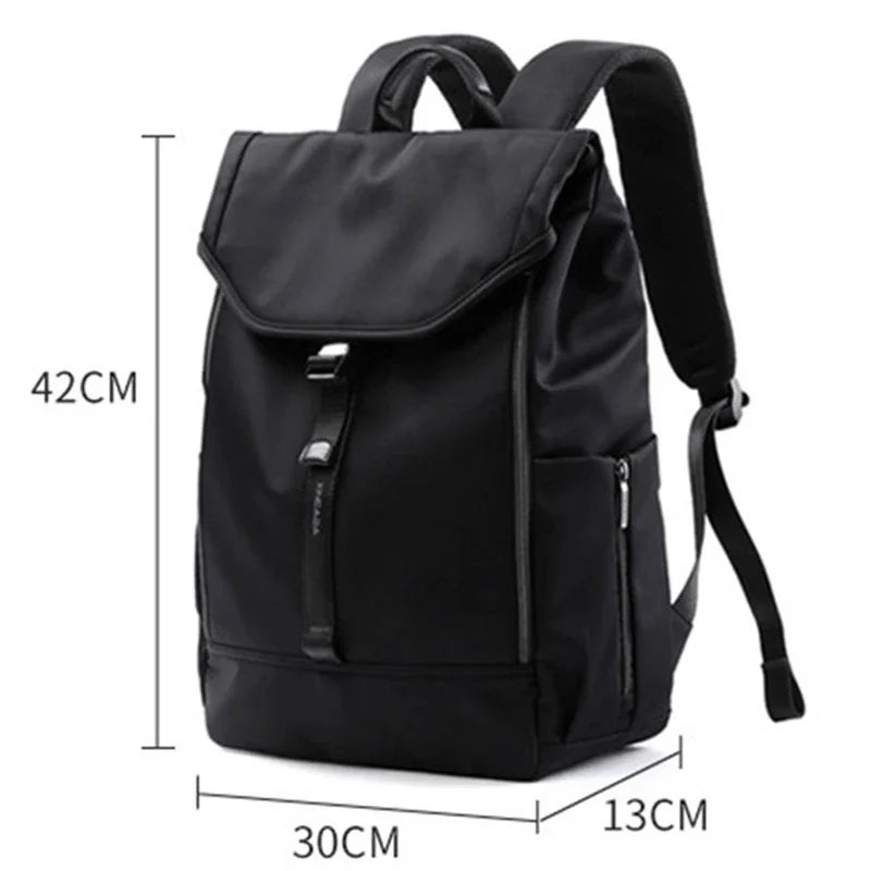 Casual Men's Backpack Wear-resistant Waterproof Material Multi-function Large-capacity Design Fashion Outdoor Travel Student Bag