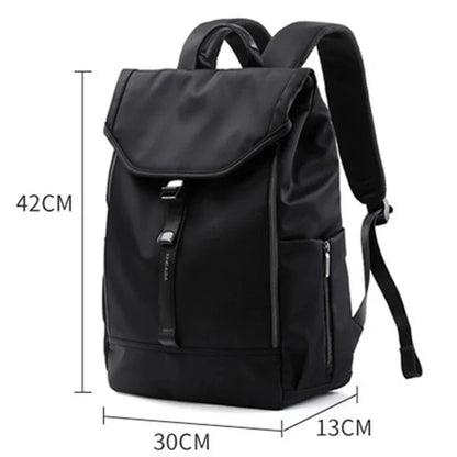 Casual Men's Backpack Wear-resistant Waterproof Material Multi-function Large-capacity Design Fashion Outdoor Travel Student Bag
