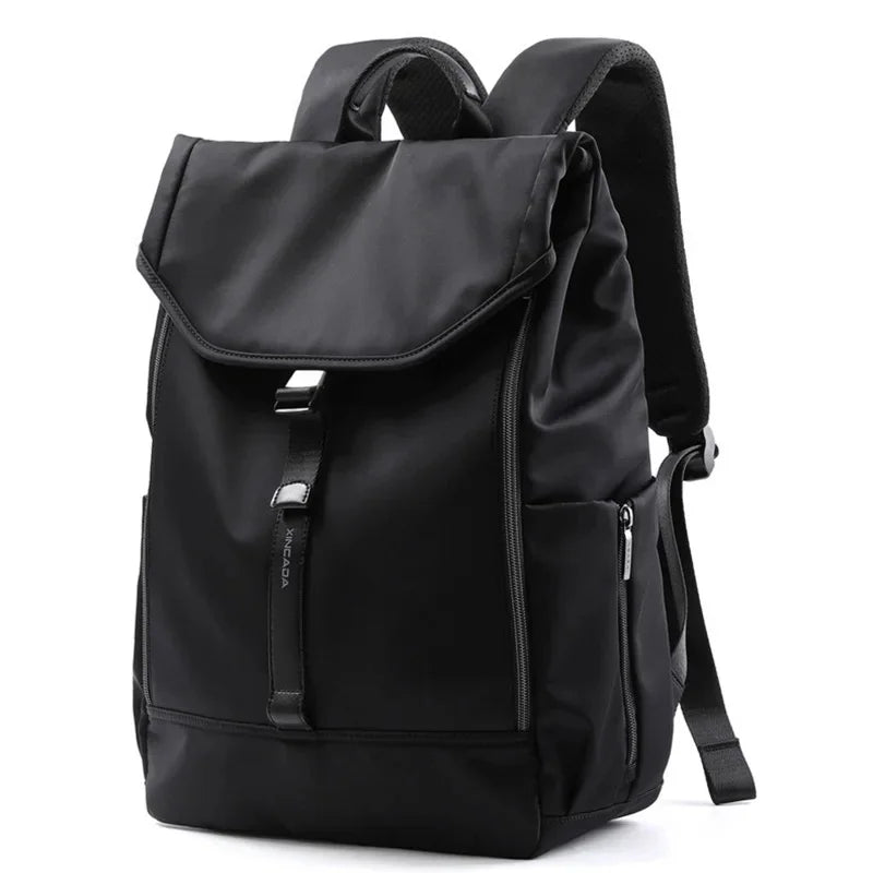 Casual Men's Backpack Wear-resistant Waterproof Material Multi-function Large-capacity Design Fashion Outdoor Travel Student Bag