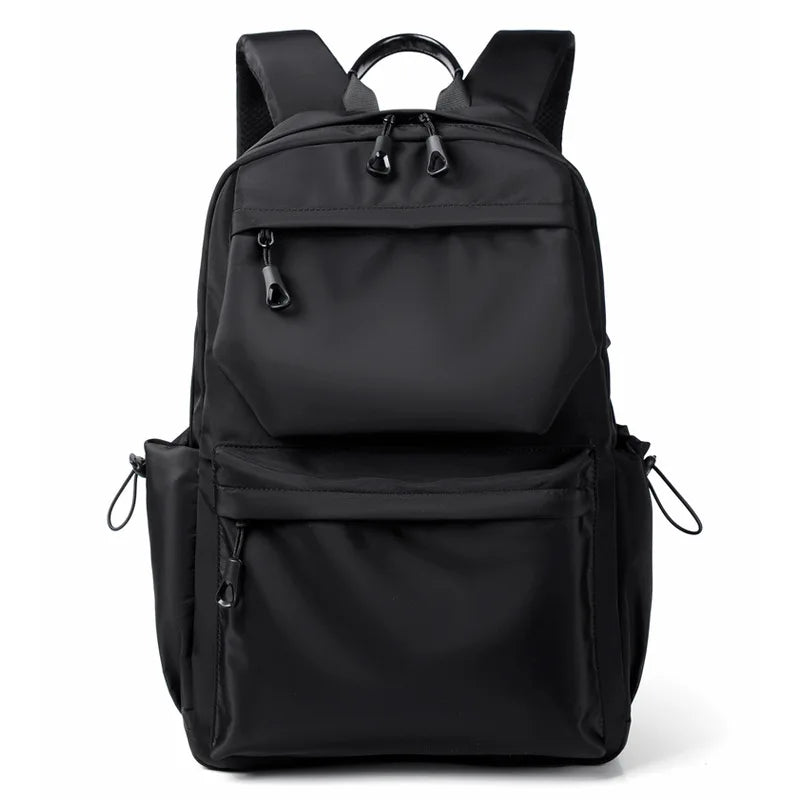 Casual Men's Backpacks College Student School Bags Junior High School Bookbag Large Capacity Travel Computer Bag Boys  Bolsas