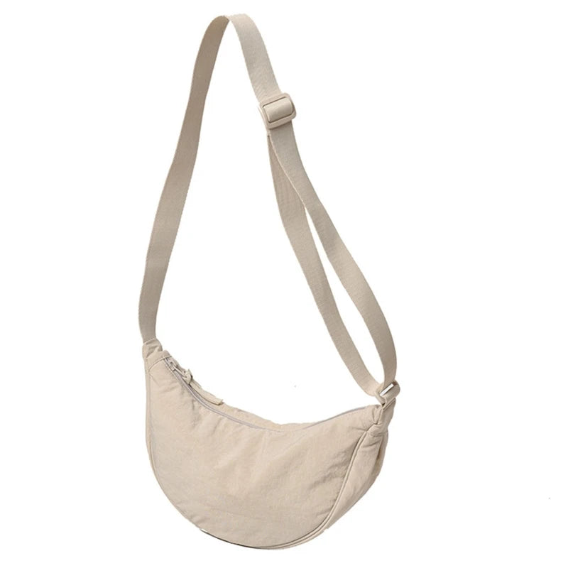 Casual Nylon Hobos Crossbody Bag for Women Girls Tote Chest Boho Beach Bags