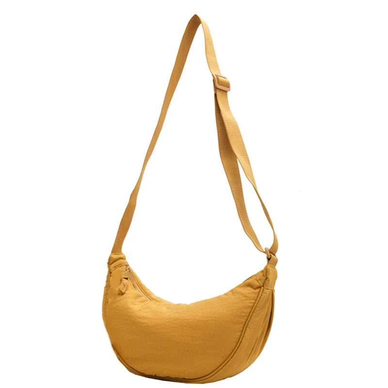 Casual Nylon Hobos Crossbody Bag for Women Girls Tote Chest Boho Beach Bags
