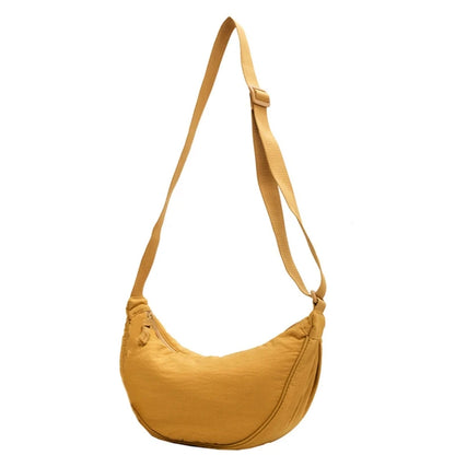 Casual Nylon Hobos Crossbody Bag for Women Girls Tote Chest Boho Beach Bags