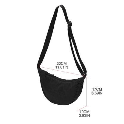 Casual Nylon Hobos Crossbody Bag for Women Girls Tote Chest Boho Beach Bags